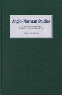 Cover image: Anglo-Norman Studies XXXV 1st edition 9781843838579