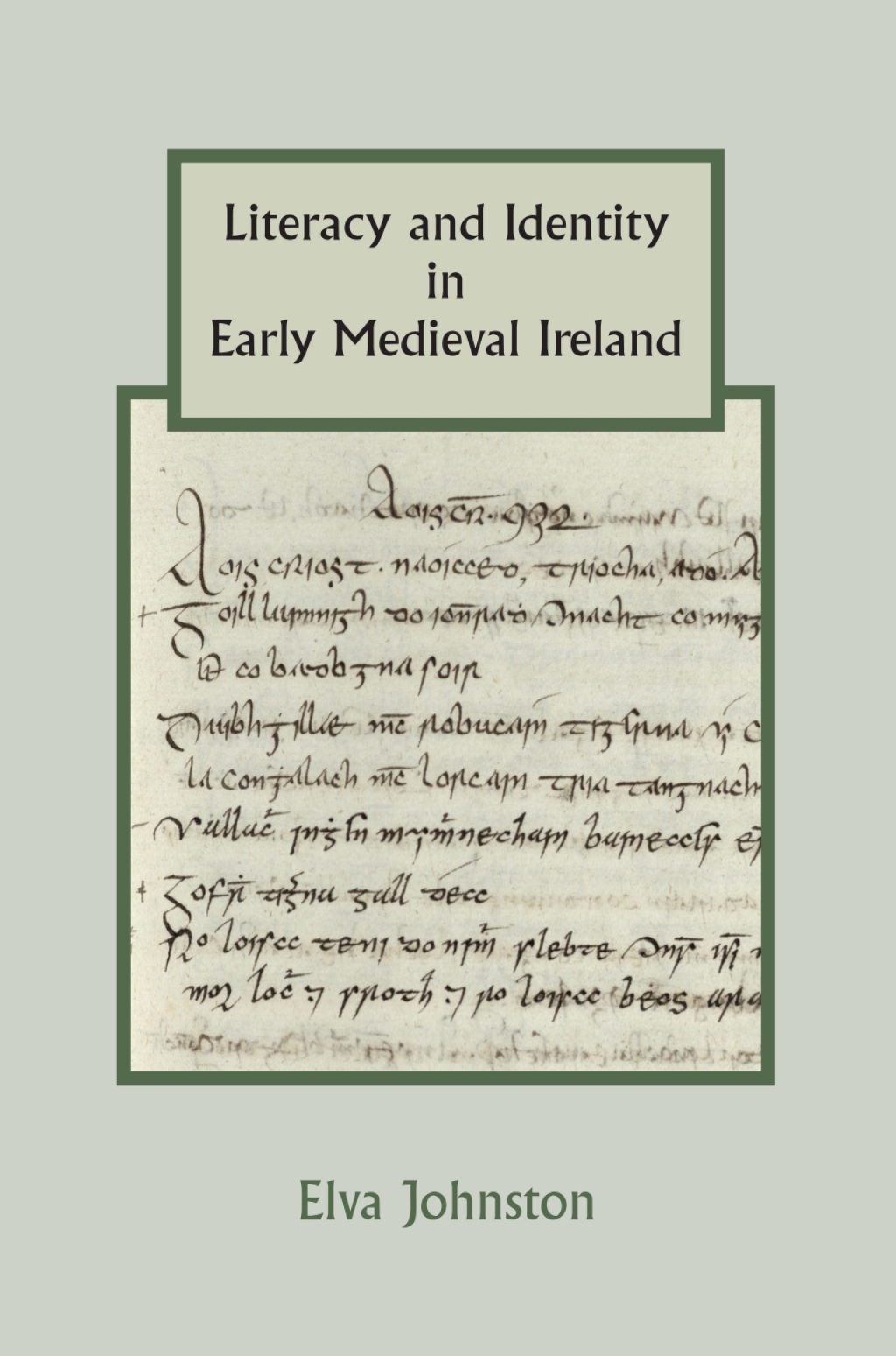 Literacy and Identity in Early Medieval Ireland 1st Edition
