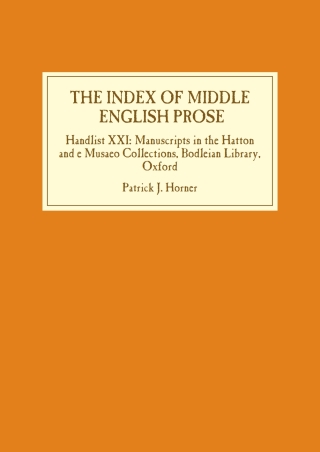 Immagine di copertina: The Index of Middle English Prose 1st edition 9781843843740
