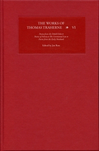 Cover image: The Works of Thomas Traherne VI 1st edition 9781843843825