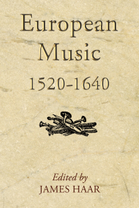 Cover image: European Music, 1520-1640 1st edition 9781843832003