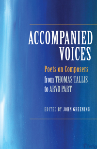 Immagine di copertina: Accompanied Voices 1st edition 9781783270156