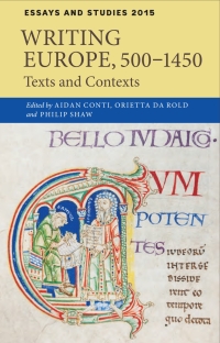 Cover image: Writing Europe, 500-1450 1st edition 9781843844150