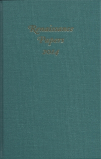 Omslagafbeelding: Renaissance Papers 2014 1st edition 9781571139283
