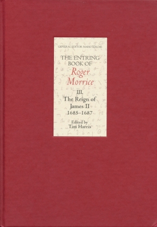 Cover image: The Entring Book of Roger Morrice III 1st edition 9781843832577