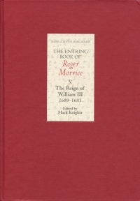 Titelbild: The Entring Book of Roger Morrice V 1st edition 9781843832492