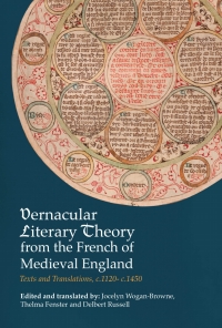 Cover image: Vernacular Literary Theory from the French of Medieval England 1st edition 9781843844297