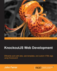 Titelbild: KnockoutJS Web Development 1st edition 9781782161028