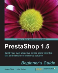 Imagen de portada: PrestaShop 1.5 Beginner’s Guide 1st edition 9781782161066