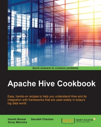Imagen de portada: Apache Hive Cookbook 1st edition 9781782161080