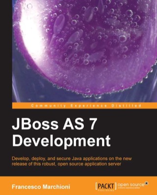 Cover image: JBoss AS 7 Development 2nd edition 9781782161349