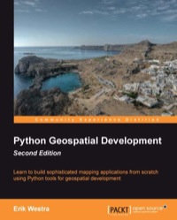 Cover image: Python Geospatial Development, Second Edition 1st edition 9781782161523