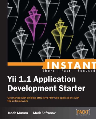 Imagen de portada: Instant Yii 1.1 Application Development Starter 1st edition 9781782161684