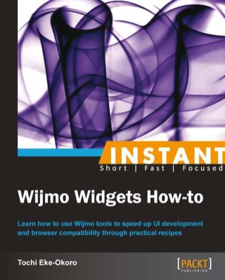 Omslagafbeelding: Instant Wijmo Widgets How-to 1st edition 9781782161868