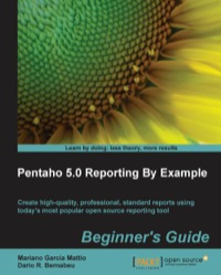 Omslagafbeelding: Pentaho 5.0 Reporting by Example 1st edition 9781782162247