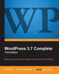 Immagine di copertina: WordPress 3.7 Complete - Third Edition 1st edition 9781782162407