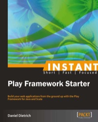 Cover image: Instant Play Framework Starter 1st edition 9781782162902