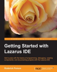 Imagen de portada: Getting Started with the Lazarus IDE 1st edition 9781782163404
