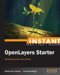 Cover image: Instant OpenLayers Starter 1st edition 9781782165101