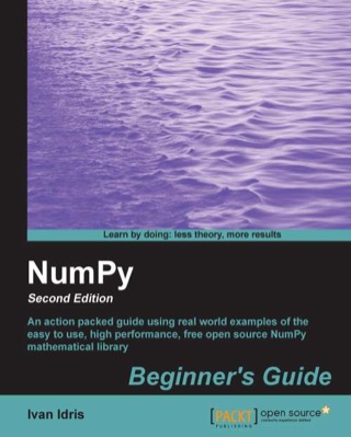 Cover image: NumPy Beginner's Guide - Second Edition 2nd edition 9781782166085
