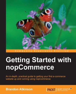 Cover image: Getting Started with nopCommerce 1st edition 9781782166443
