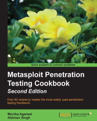 Imagen de portada: Metasploit Penetration Testing Cookbook 2nd edition 9781782166788