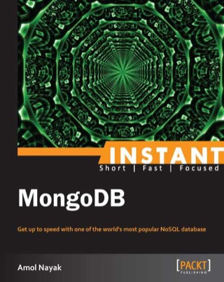 Cover image: Instant MongoDB 1st edition 9781782169703