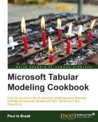 Cover image: Microsoft Tabular Modeling Cookbook 1st edition 9781782170884