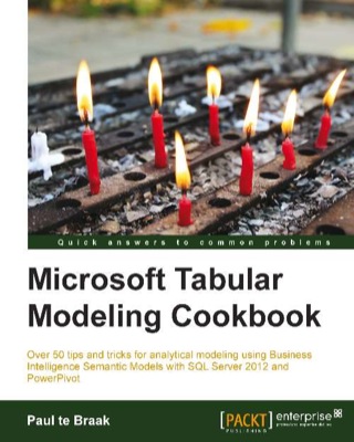 Cover image: Microsoft Tabular Modeling Cookbook 1st edition 9781782170884