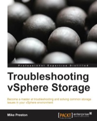 Cover image: Troubleshooting vSphere Storage 1st edition 9781782172062