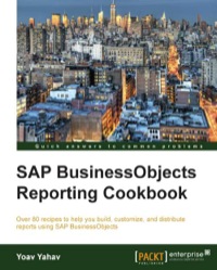 Imagen de portada: SAP BusinessObjects Reporting Cookbook 1st edition 9781782172437