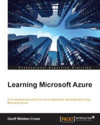 Immagine di copertina: Learning Microsoft Azure 1st edition 9781782173373