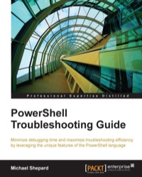 Imagen de portada: PowerShell Troubleshooting Guide 1st edition 9781782173571
