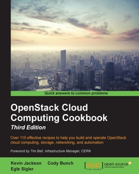 Imagen de portada: OpenStack Cloud Computing Cookbook - Third Edition 3rd edition 9781782174783