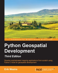 Imagen de portada: Python Geospatial Development - Third Edition 3rd edition 9781785288937