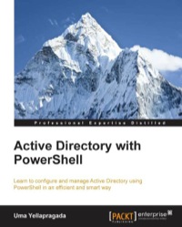 Cover image: Active Directory with PowerShell 1st edition 9781782175995