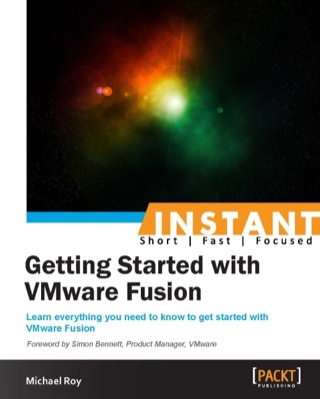 Titelbild: Instant Getting Started with VMware Fusion 1st edition 9781782177883