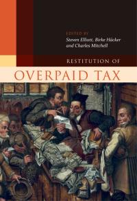 Titelbild: Restitution of Overpaid Tax 1st edition 9781849461733
