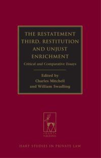Titelbild: The Restatement Third: Restitution and Unjust Enrichment 1st edition 9781849464086