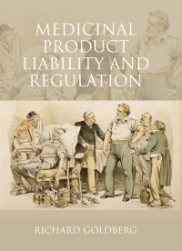 Cover image: Medicinal Product Liability and Regulation 1st edition 9781841132518
