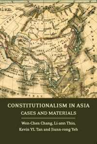 Imagen de portada: Constitutionalism in Asia 1st edition 9781849462341