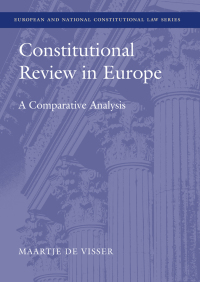 Omslagafbeelding: Constitutional Review in Europe 1st edition 9781849469715