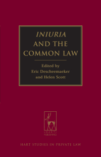 Titelbild: Iniuria and the Common Law 1st edition 9781849465038
