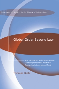 表紙画像: Global Order Beyond Law 1st edition 9781849465403