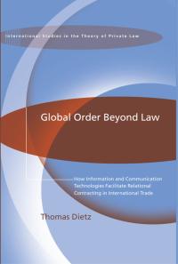 Cover image: Global Order Beyond Law 1st edition 9781509907434
