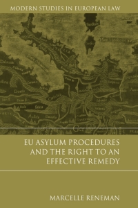 Cover image: EU Asylum Procedures and the Right to an Effective Remedy 1st edition 9781849465458