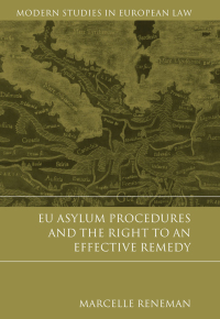 Cover image: EU Asylum Procedures and the Right to an Effective Remedy 1st edition 9781509907427
