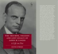 Imagen de portada: The Triumph, Tragedy and Lost Legacy of James M Landis 1st edition 9781509913015