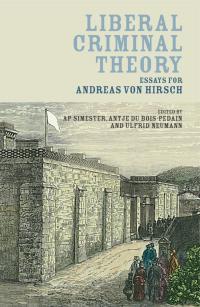 Titelbild: Liberal Criminal Theory 1st edition 9781509913879