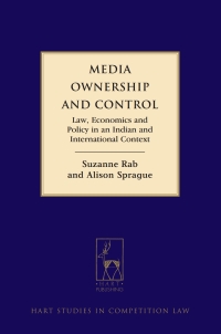 Cover image: Media Ownership and Control 1st edition 9781509913893